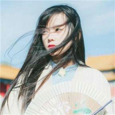 古风头像女唯美孤傲古风红衣女子图片