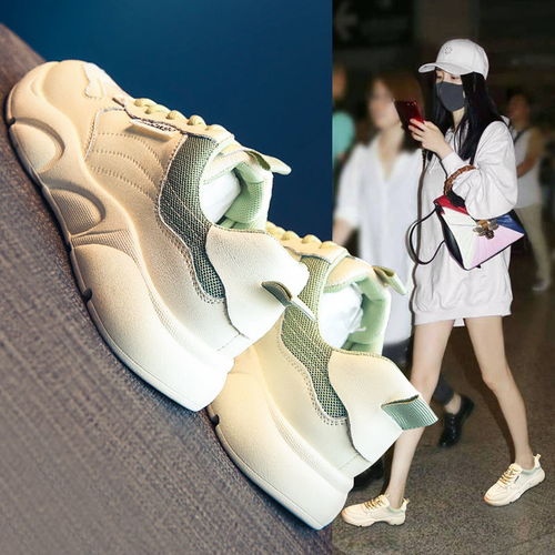 小白鞋2020最新款春季鞋子女学生韩版老爹鞋女ins超火百搭运动鞋