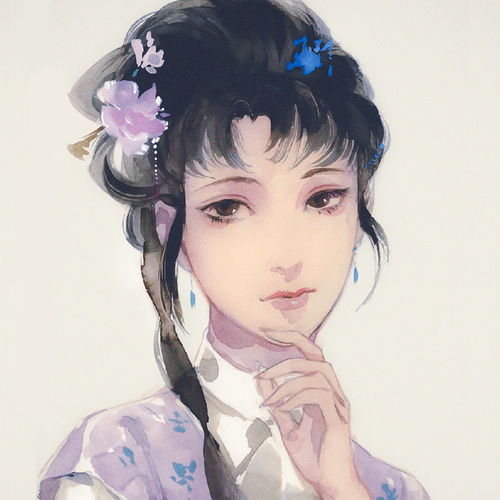 汉服发髻古风美男