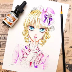 一波动漫美女强势来袭,复古画风美爆