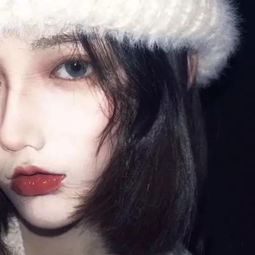 颓废丧系暗黑女生头像
