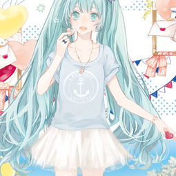 mikuwearsmilkp站二次元插画少女初堆糖,美好生活研究所
