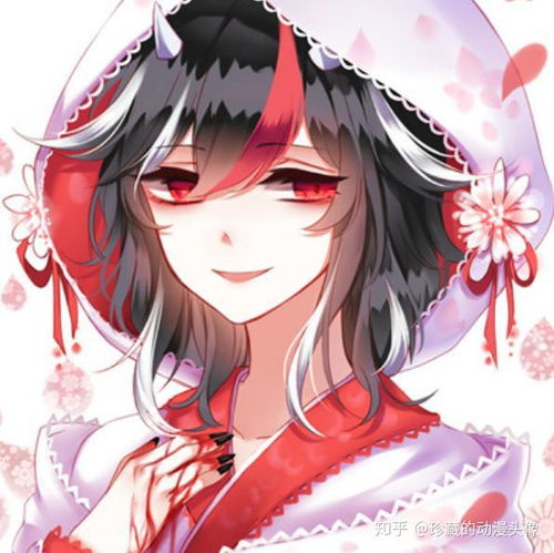 简单又伤感的二次元女生头像动漫情侣