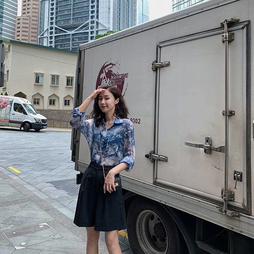 夏季新款西装短裤女休闲港风五分裤女外穿高腰宽松