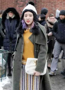 女性时尚保暖利器,毛线帽到底要怎么戴