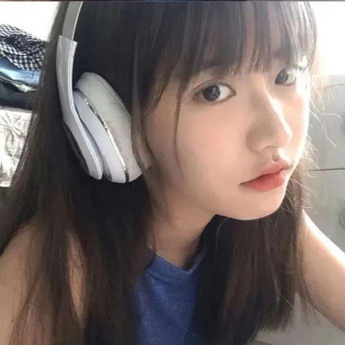 酷酷的真人女生头像