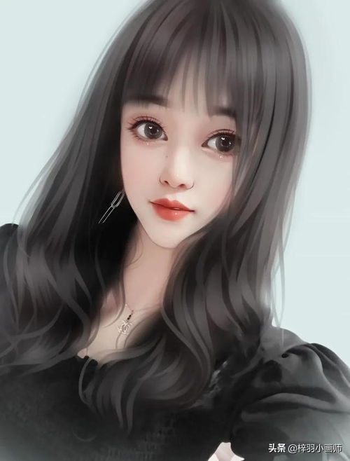 你的头像该换啦芭比大眼精致女生头像时尚高端简约大气