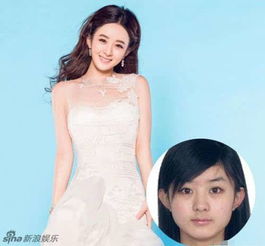 组图当红女星素颜证件照对比谁形象幻灭了