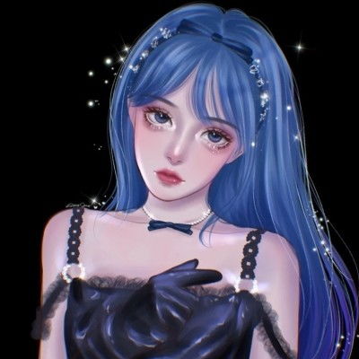 手绘女头那就祝我们有讲不完的笑话数不尽的浪漫