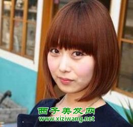 2017年圆脸女生流行发型五款圆脸发型简单又好看