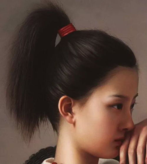 他的一幅油画卖了448万,这画中的女子到底美成什么样