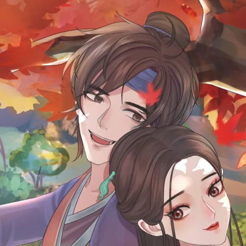 唯美头像女生古风动漫情侣