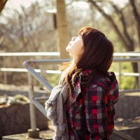 小清新唯美qq女生头像内心升腾起股股暖流