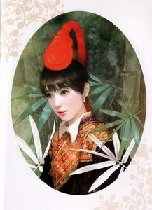 中国56个民族手绘插画美女,惊艳唯美