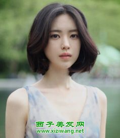 2017最新女生短发发型优雅小女人味道十足