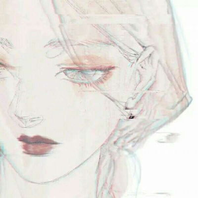暗黑漫画头像女生人性