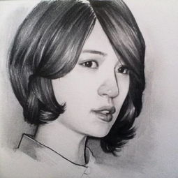 速写美女头像,教你如何画出五官神韵