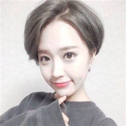 韩国个性帅气短发女生头像2018好久没有吹微风的晚上
