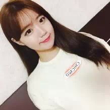 韩系甜美真人女生头像