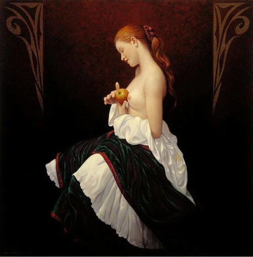 感性之美,撩人心扉的古典油画少女大师用实力告诉你油画未死,艺术未亡