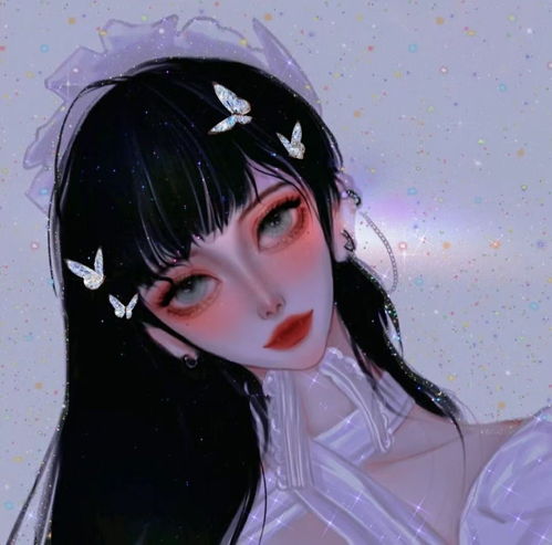 闪闪女头丨那些闪闪的漫画女头
