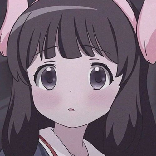 招桃花动漫温柔女生头像超可爱99
