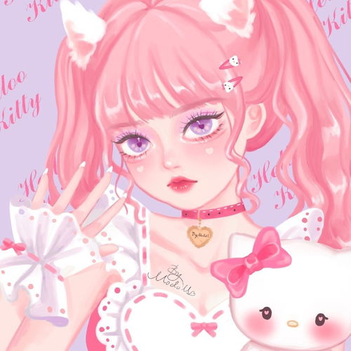 插画女生头像隔忘川,依稀醉梦轮回转,执笔绘朱颜