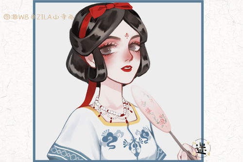 穿汉服的迪士尼公主,仙气飘飘惹人怜,爱丽儿堪比唐朝美人杨玉环