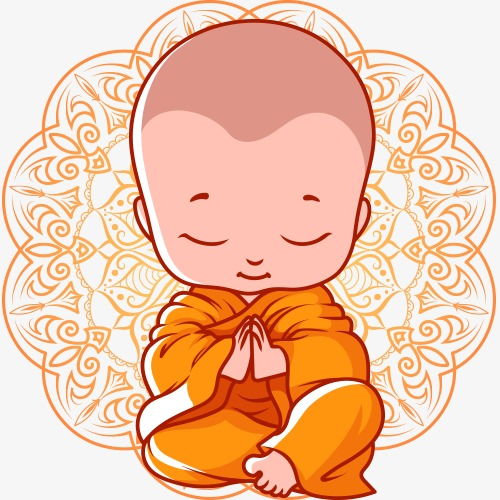 卡通佛教儿童人物素材图片免费下载高清效果元素psd千库网图片编号2945825