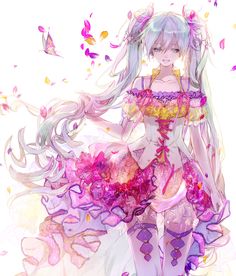 大气又华丽的二次元插画风,真的太美了
