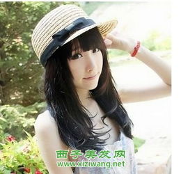 最新唯美女生卷发发型设计7