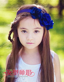 小萝莉甜美时尚发型显现活泼可爱萌感萝莉发型小女孩发型发型师姐