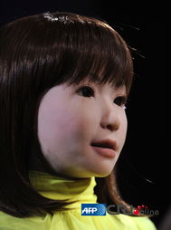 日本研制美女机器人能像真人一样唱歌跳舞高清组图