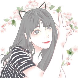 韩版手绘头像