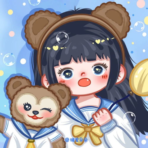 少女心爆棚的可爱女生头像