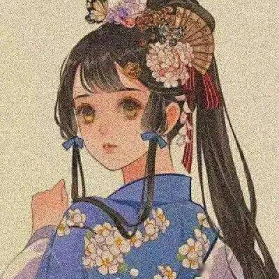 女生头像高清古风手绘女头像