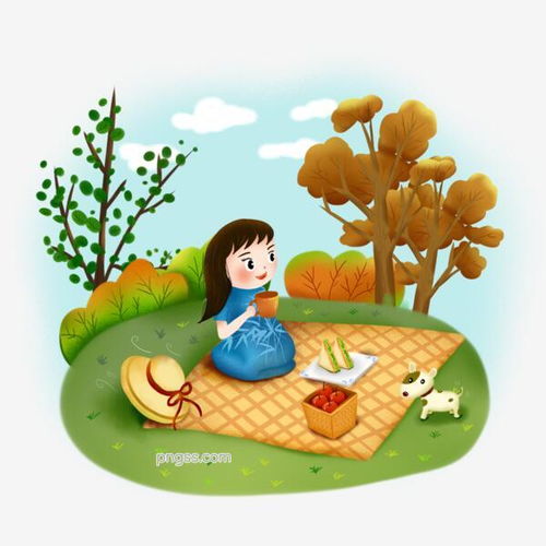 卡通可爱女孩和狗户外秋天野炊草地旅游元素图片大小2000x2000px图片尺寸4.35mb来自png搜索网pngss.com免费免扣png素材下载草地场景狗户外精品卡通可爱旅游帽子女孩秋天三明治食物