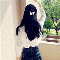 红色背影女孩头像qq头像