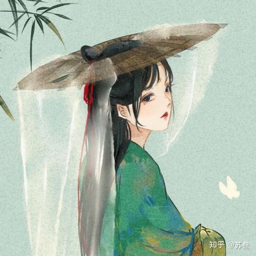 有好看的古风漫画手绘女生头像吗