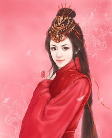 求一张古风图片,图片上必须有一个红衣女子,不要有其他人,小说封面那种