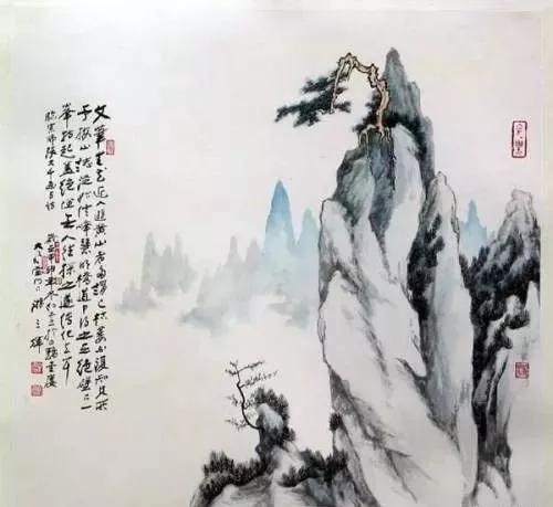 张大千山水字画的市场成交价