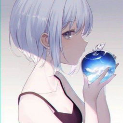 简单又伤感的二次元女生头像林小宅