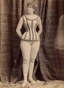 老照片100年前的美国美女