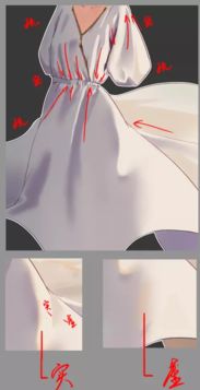 动漫女生裙子怎么画教你画好裙子的方法