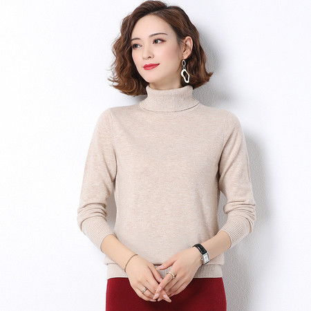 女韩版好看头像图片高领