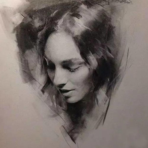 素描瓶颈,咋提高58张头像与口诀启发你