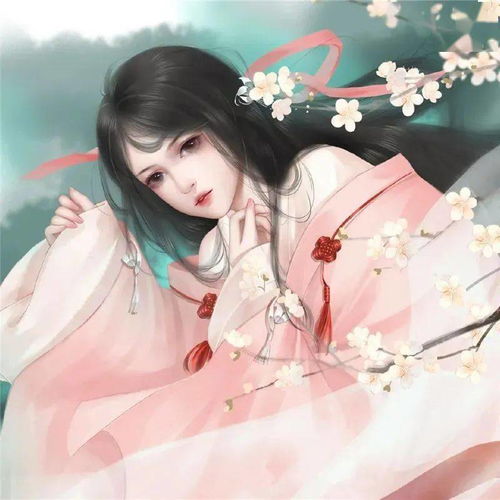 古风动漫女生头像玉容寂寞泪阑干,梨花一枝春带雨