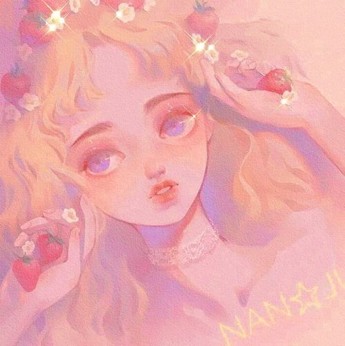 头像女卡通唯美姐妹头像