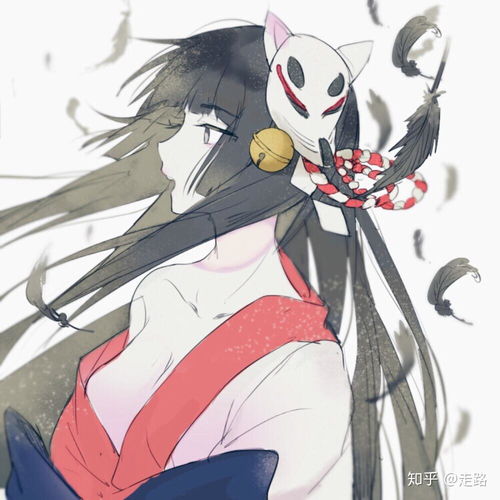 白发血瞳女生头像高冷面具
