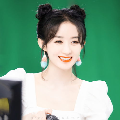 真人女头赵丽颖头像合集